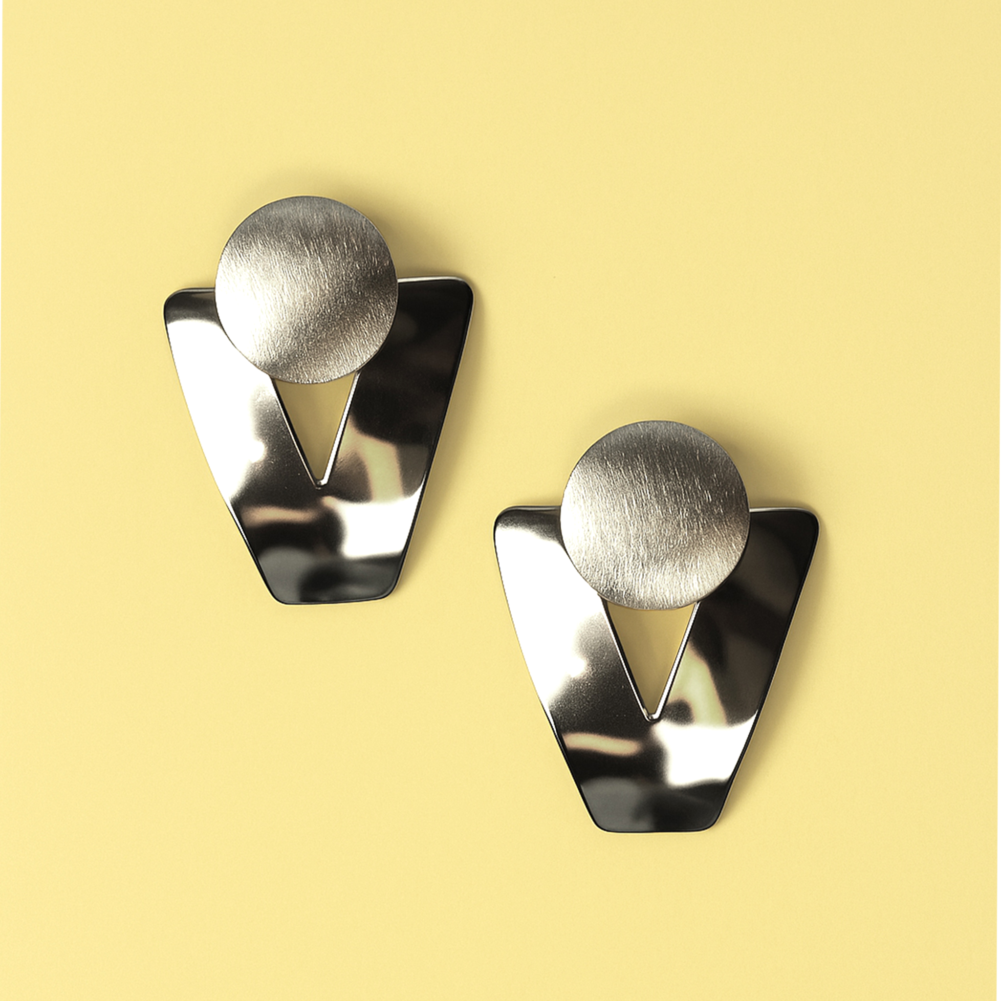 Vetta Duo Studs (Silver)