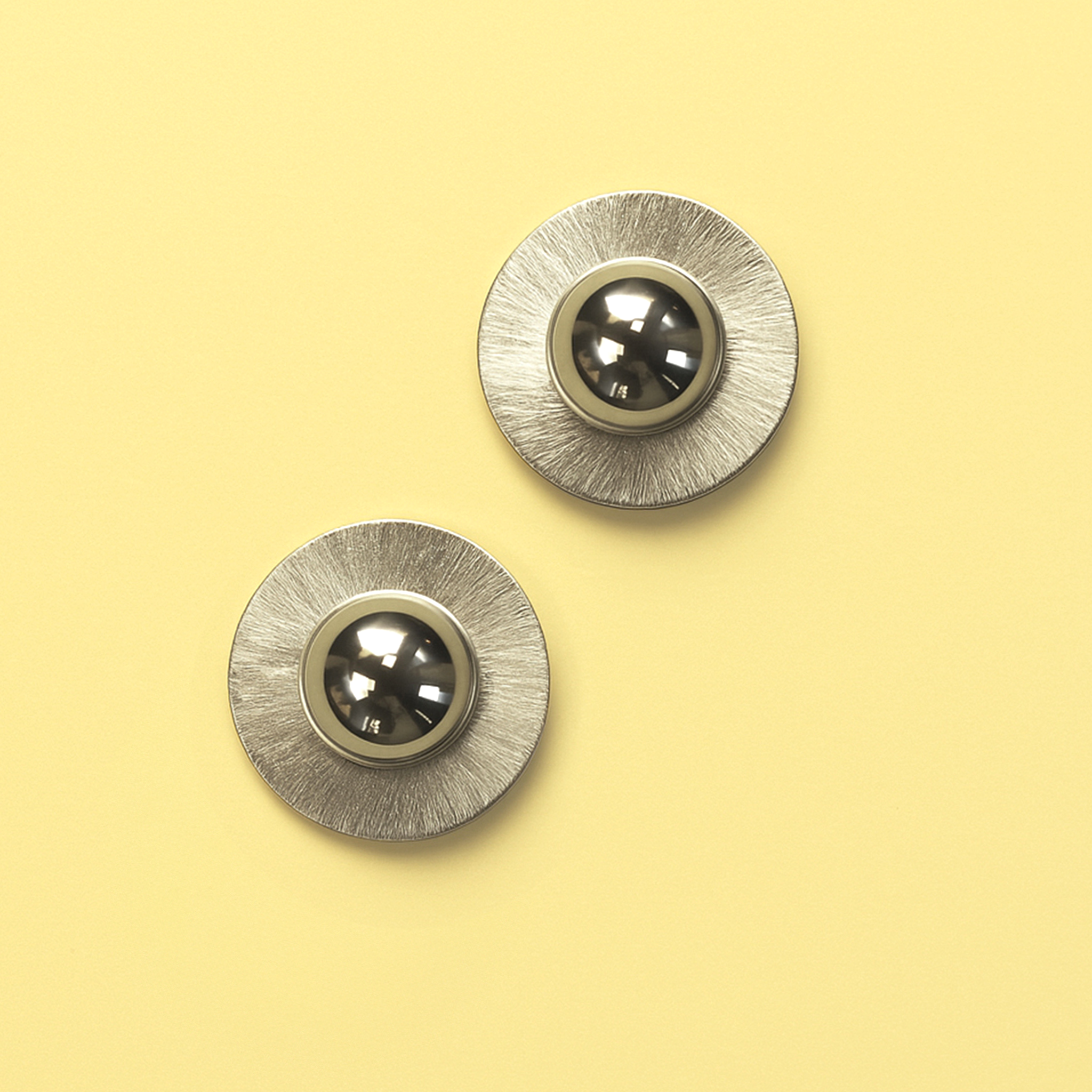 Cosmo Dome Studs (Silver)