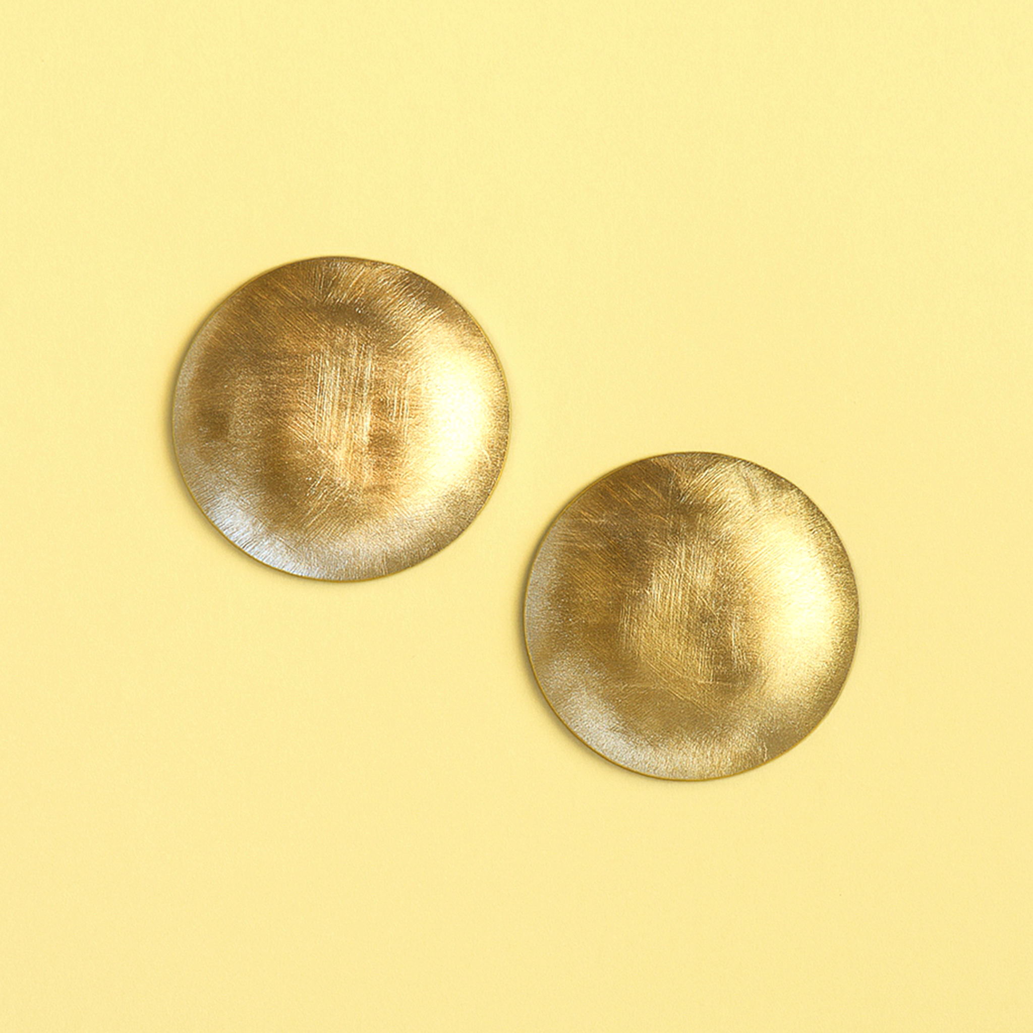 Sabbia Disc Studs (Gold-Plated)