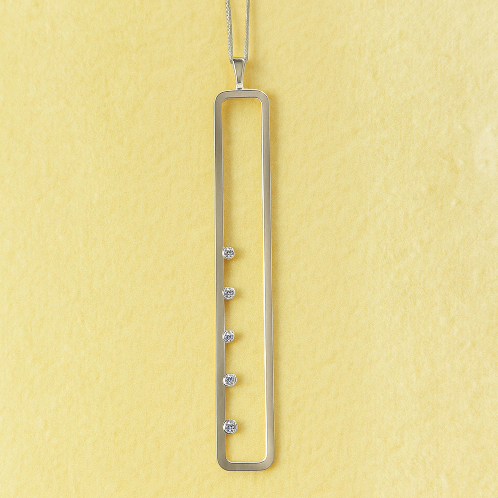 Aria Column Pendant (Silver)