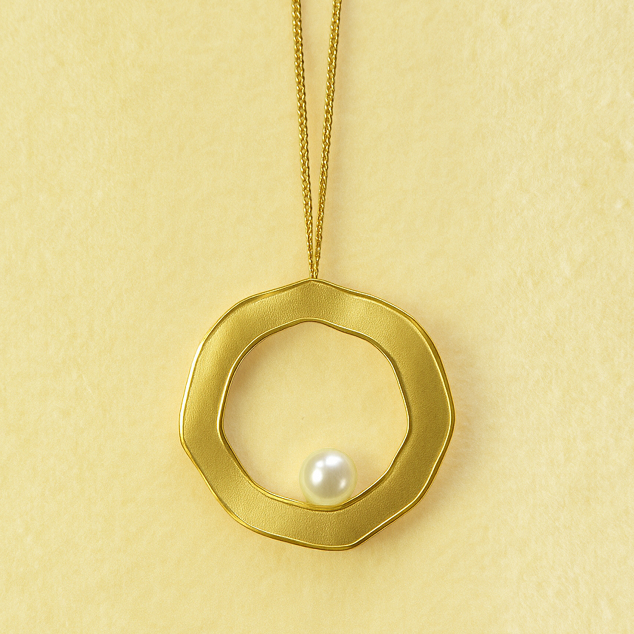 Nautica Pearl Pendant (Gold-Plated)