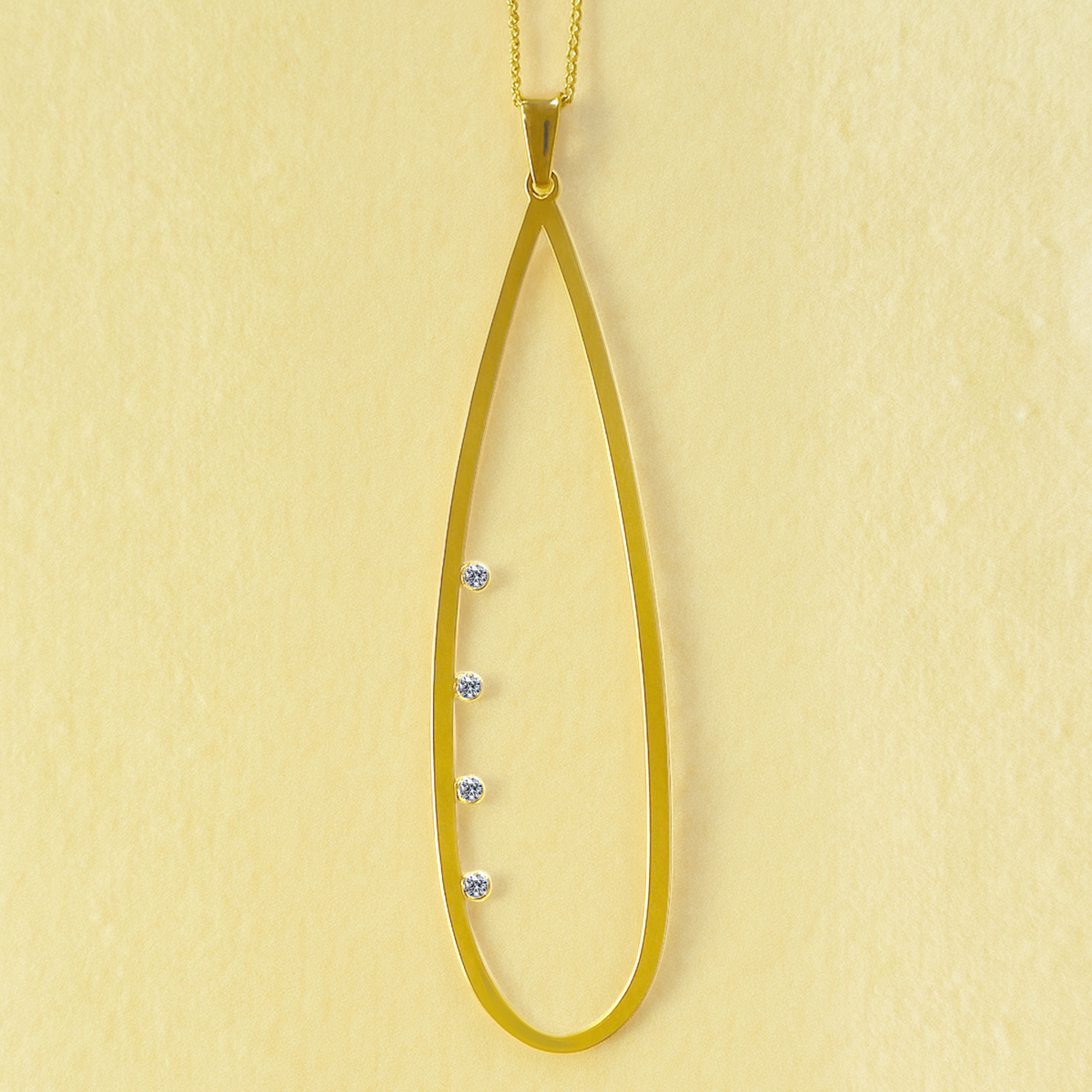 Onda Drop Necklace