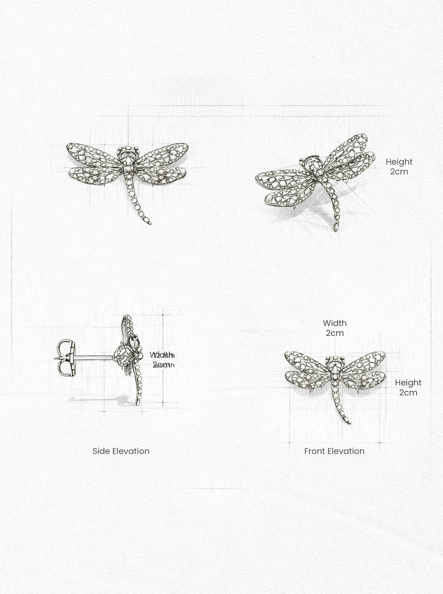Aeria Lume Silver Color