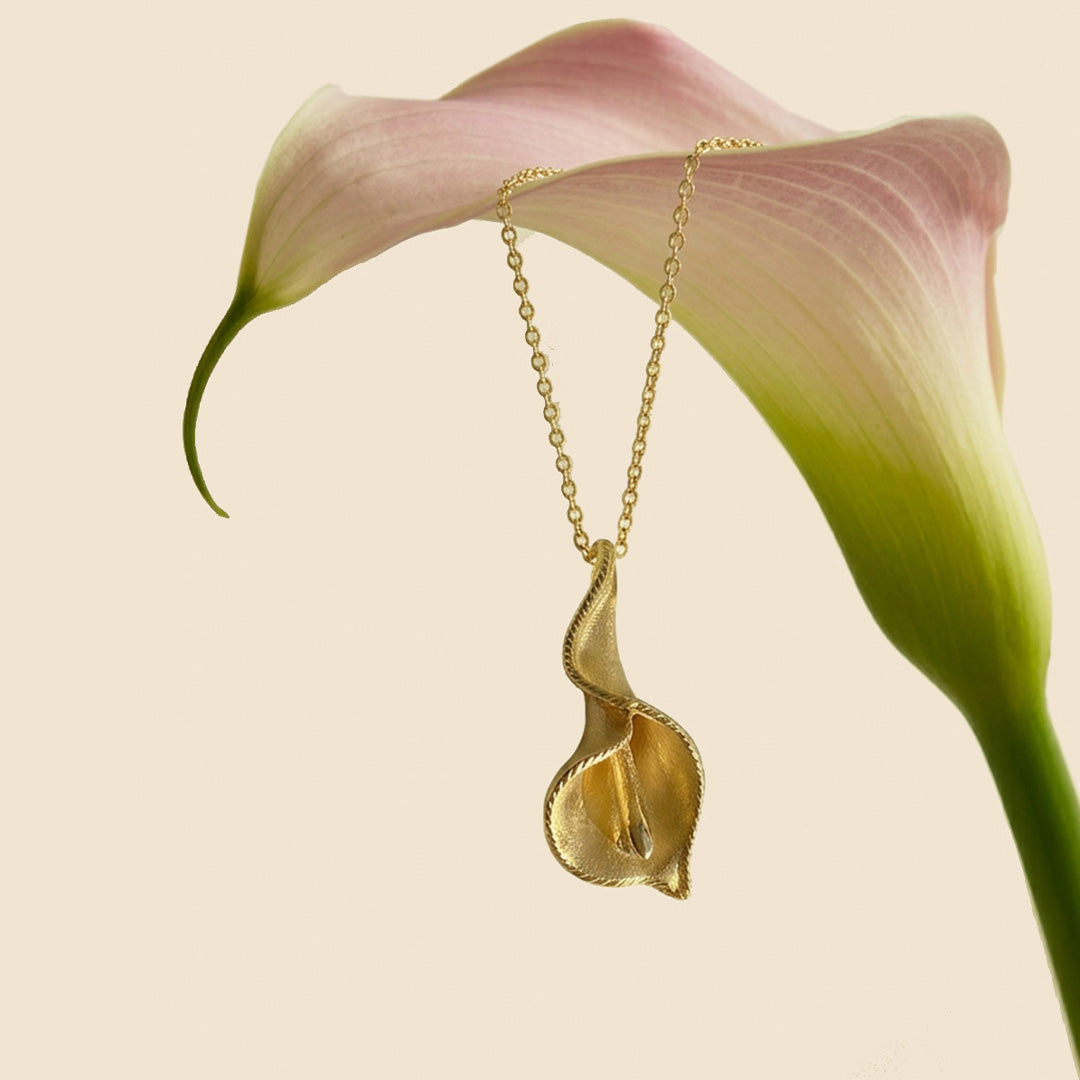 Calla Alba Gold Color
