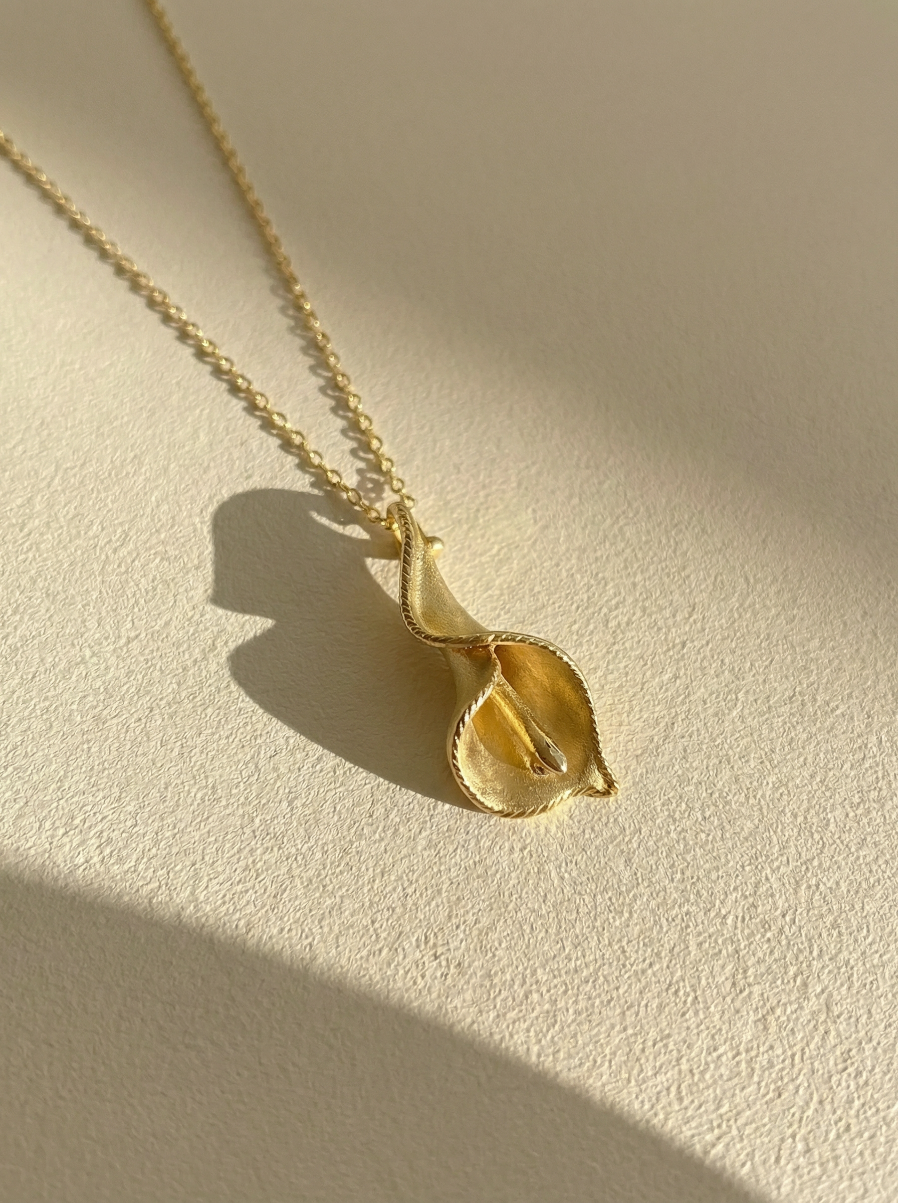 Calla Alba Gold Color