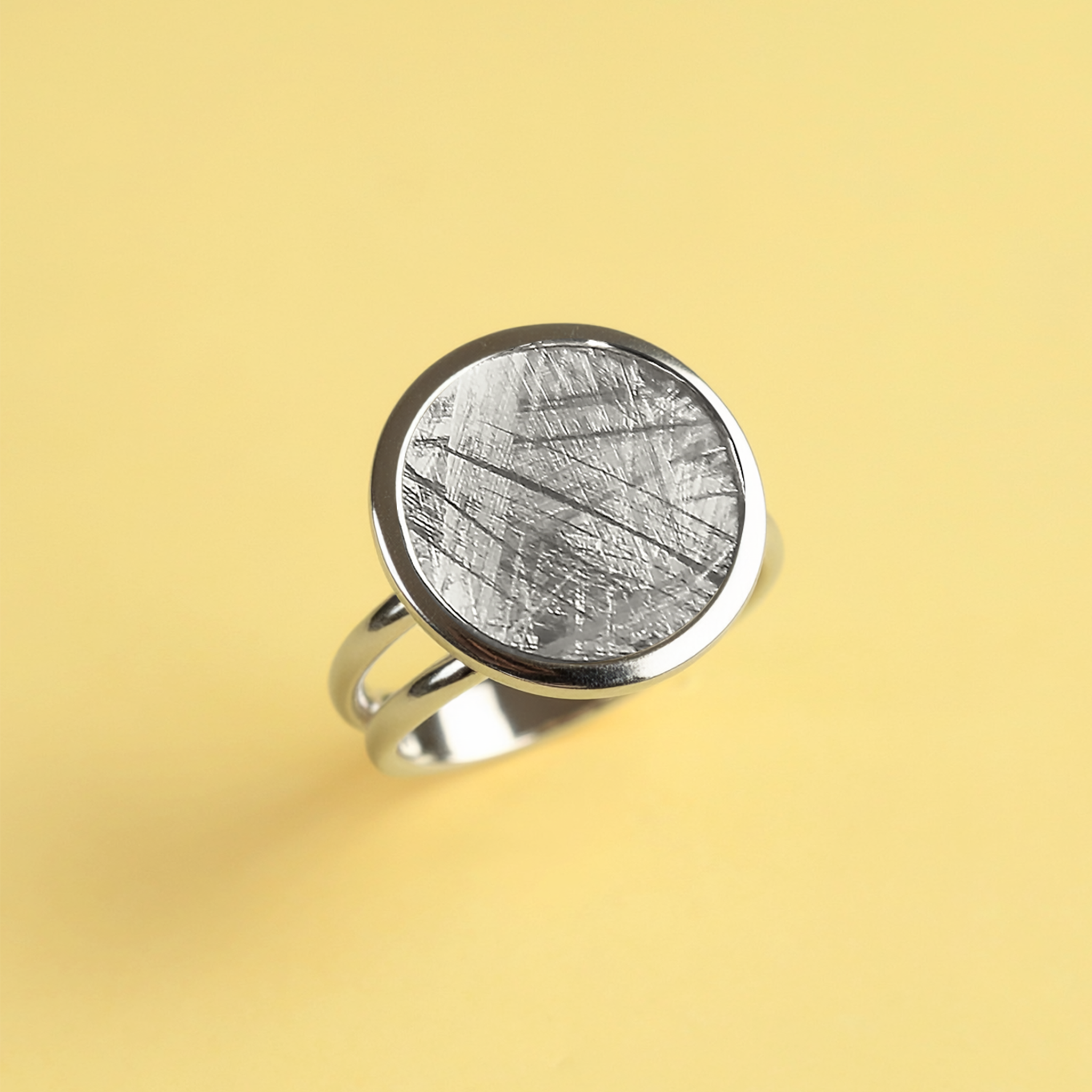 Luce Disc Ring (Silver)