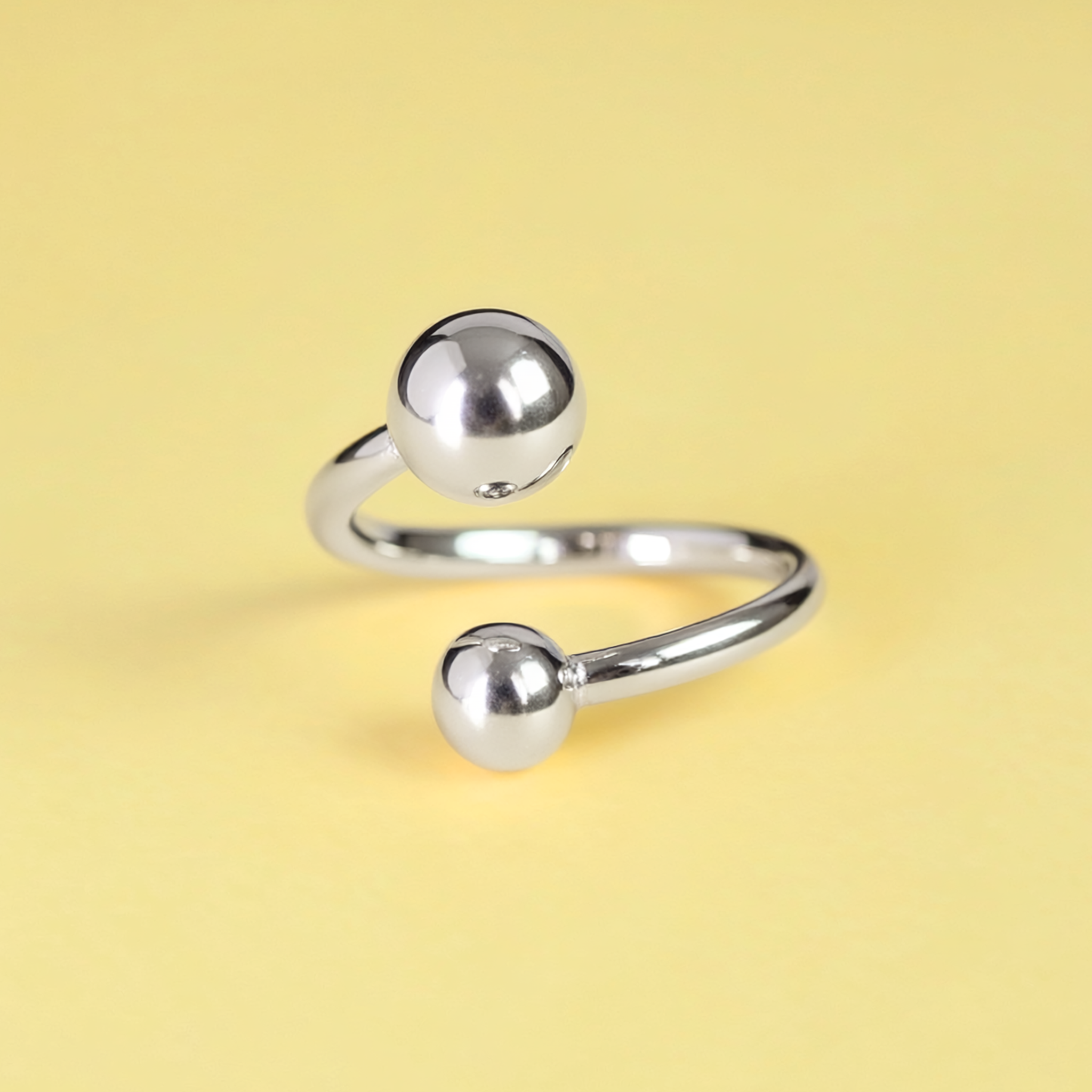 Orba Sphere Ring (Silver)