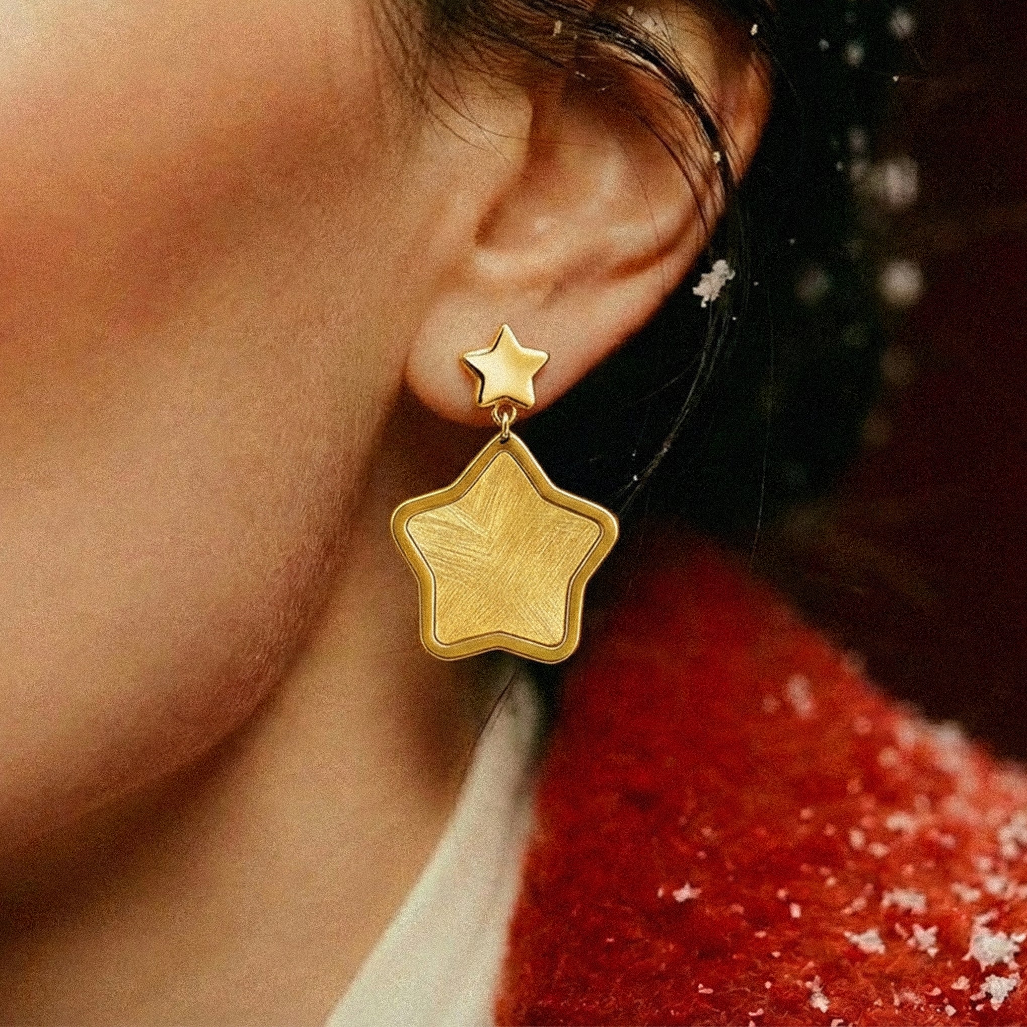 Gold-Plated Star Dream Drops